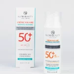 Crème solaire minérale invisible SPF 50+ Slow Beauty pour peaux mixtes à grasses