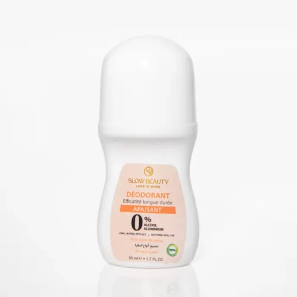 Déodorant naturel apaisant Slow Beauty longue durée sans alcool sans aluminium cosmétique naturel
