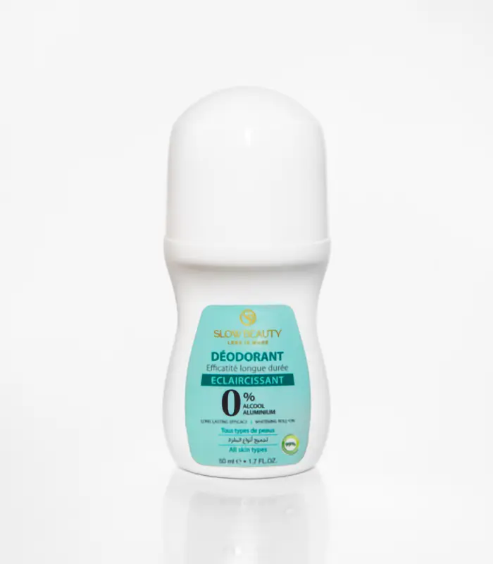 Déodorant naturel éclaircissant Slow Beauty sans alcool sans aluminium cosmétique naturel