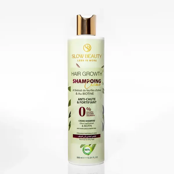Shampoing Hair Growth Slow Beauty anti-chute et fortifiant pour cheveux normaux à secs