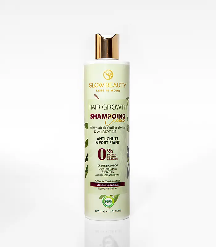 Shampoing Hair Growth Slow Beauty anti-chute et fortifiant pour cheveux normaux à secs