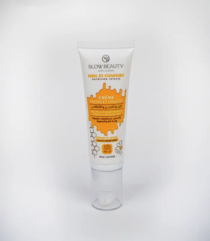 Crème mains et ongles Slow Beauty au miel nourrissante et réparatrice