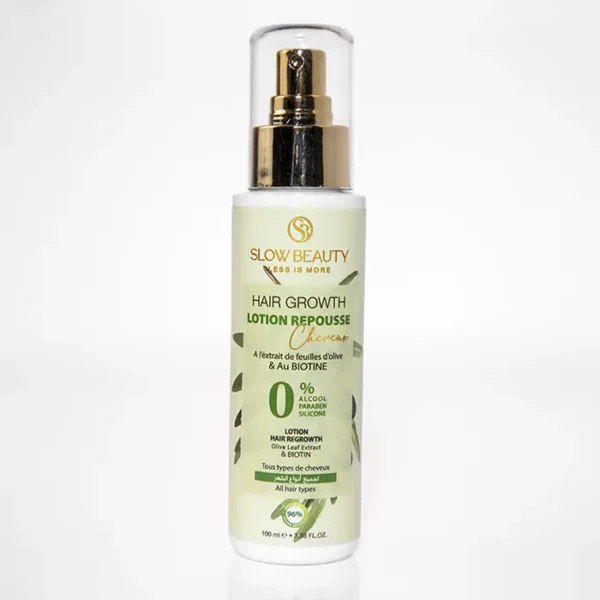Lotion repousse cheveux Hair Growth Slow Beauty pour stimuler la croissance capillaire