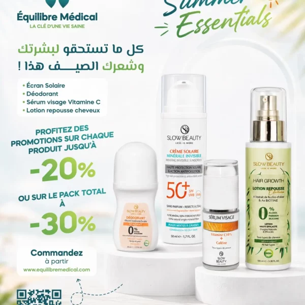 pack summer Essentials soins visage et cheveux et corps